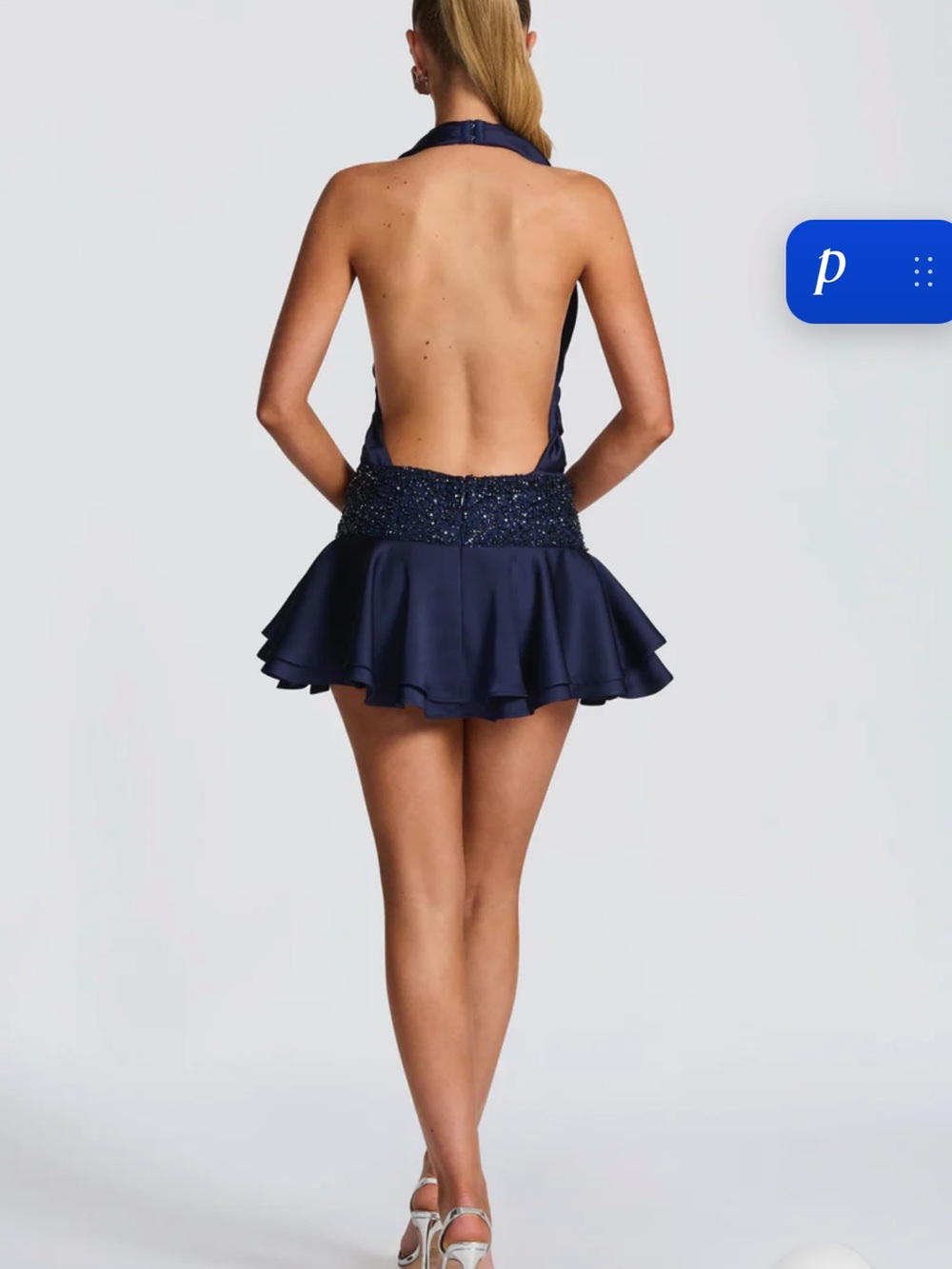 Navy Baby Boo Lara Skort and Elena Bodysuit Set - Picture 4 of 9